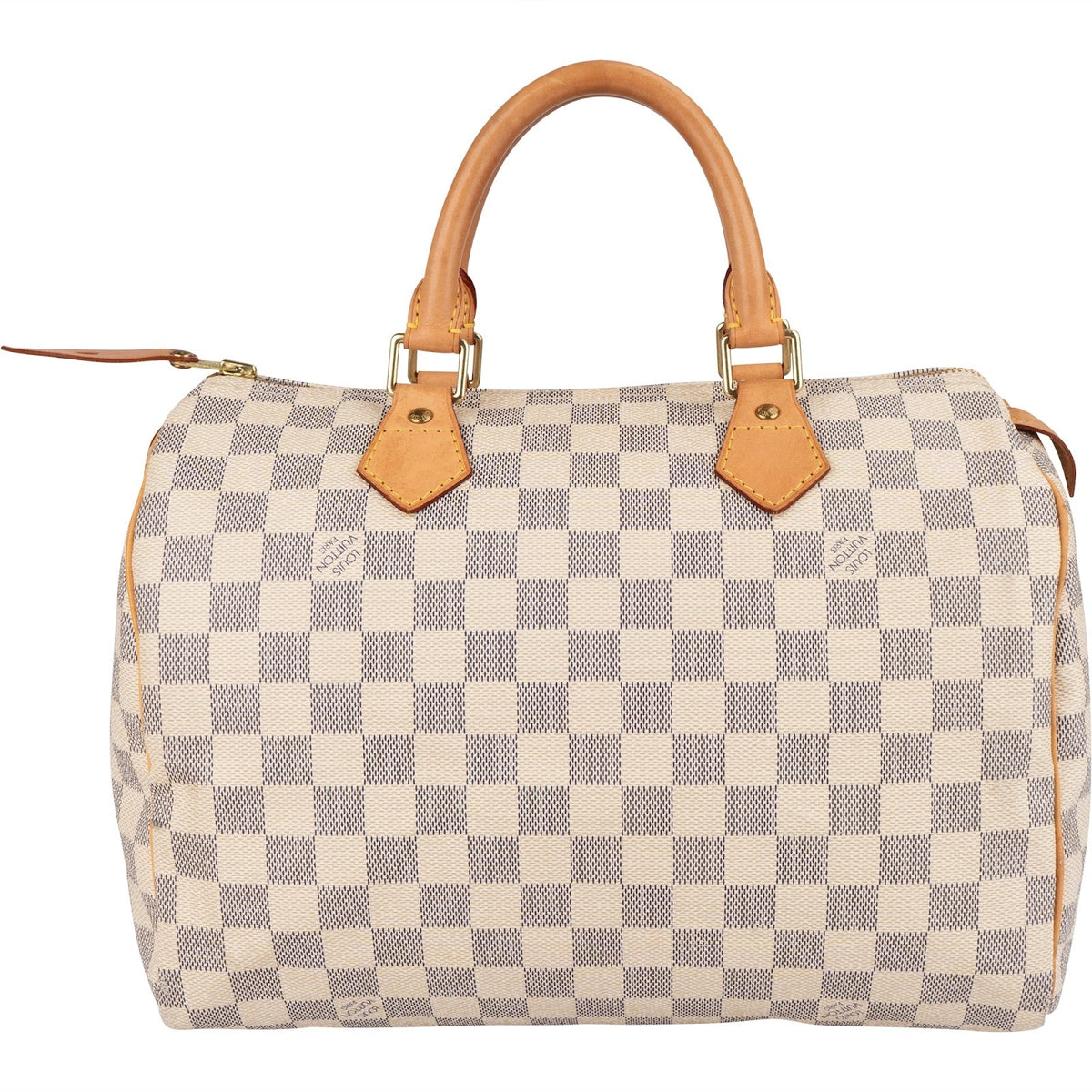 Louis Vuitton Speedy 30 aus Damier Azur Canvas – Ansicht 5