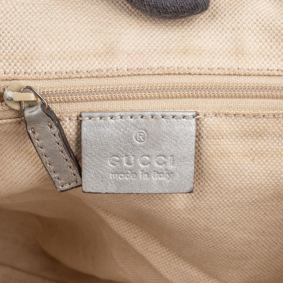 Gucci Guccissima Leder Sukey Handtasche, Bild 9 von 10