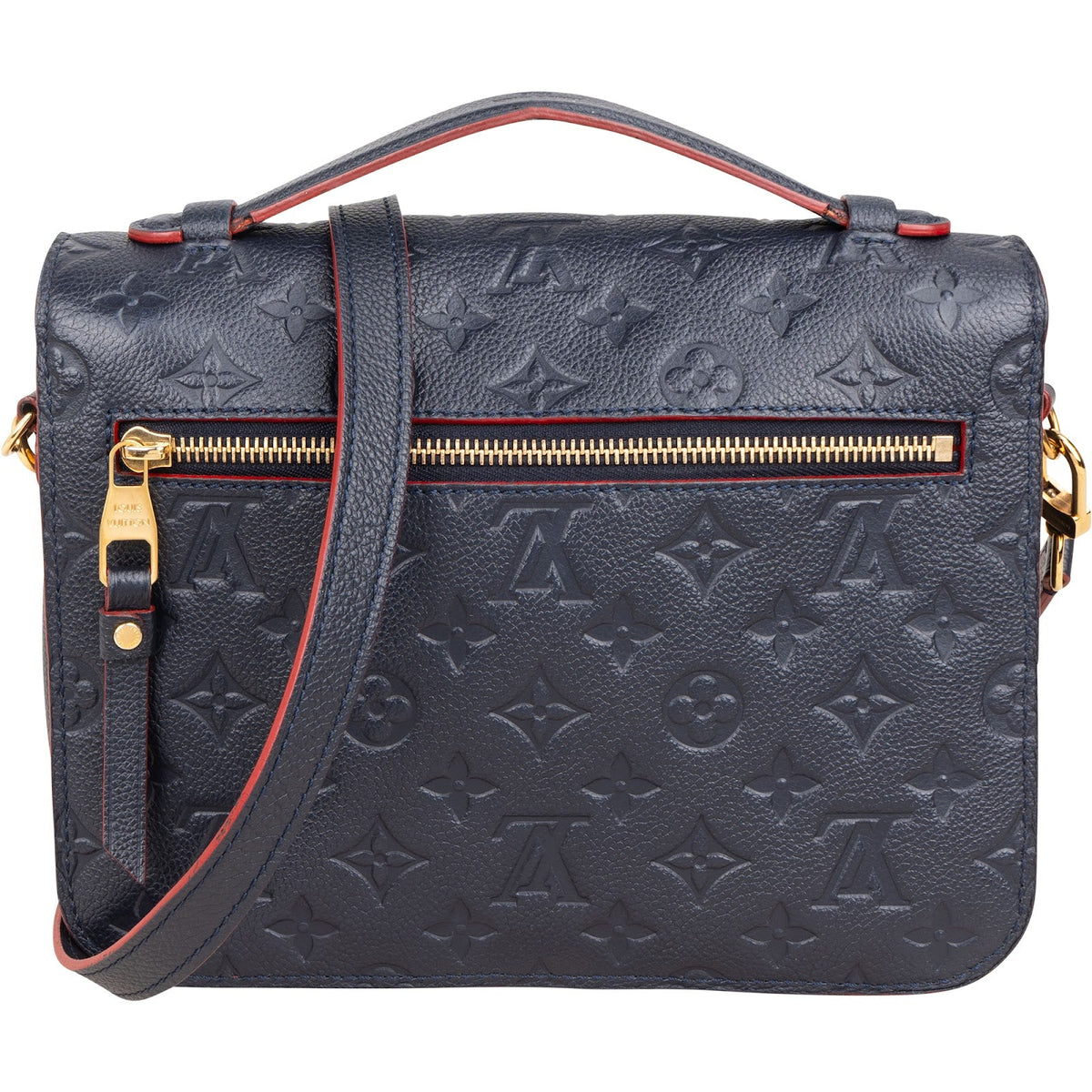 Borsa a mano Louis Vuitton Pochette Métis in pelle Monogram Empreinte