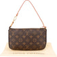 Louis Vuitton Monogram Canvas Pochette Accessoires Handbag
