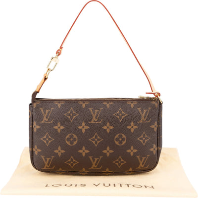 Louis Vuitton Monogram Canvas Pochette Accessoires Handbag