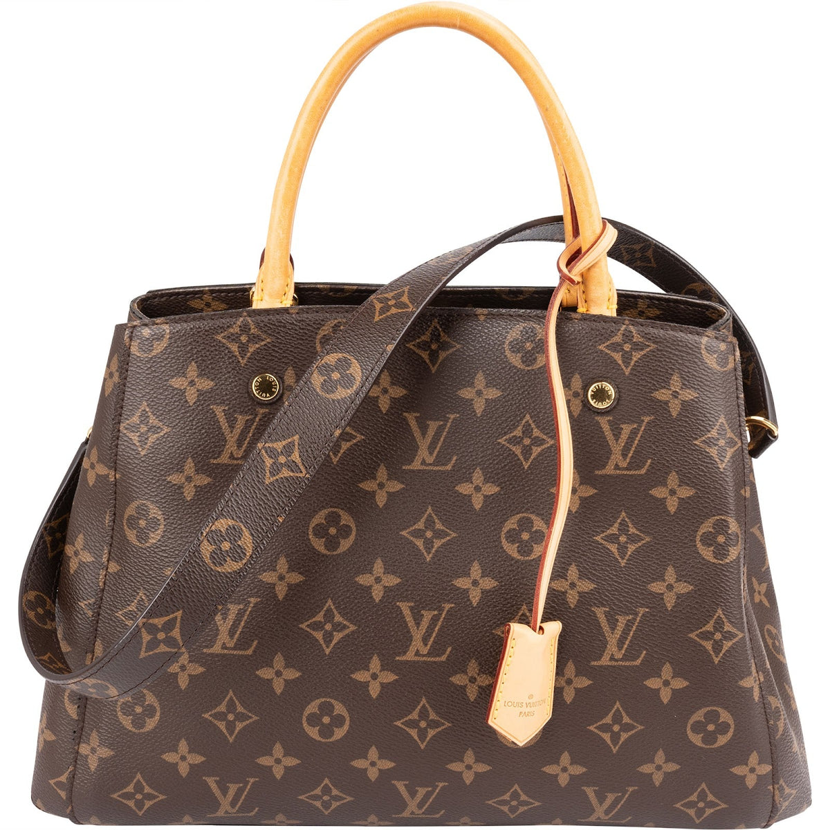 Louis Vuitton Monogram Canvas Montaigne MM crossbody tas