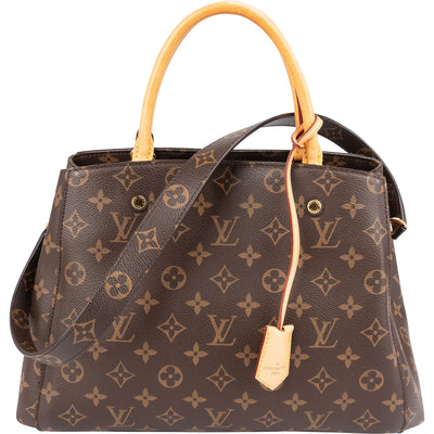 Louis Vuitton Monogram Canvas Montaigne MM crossbody tas