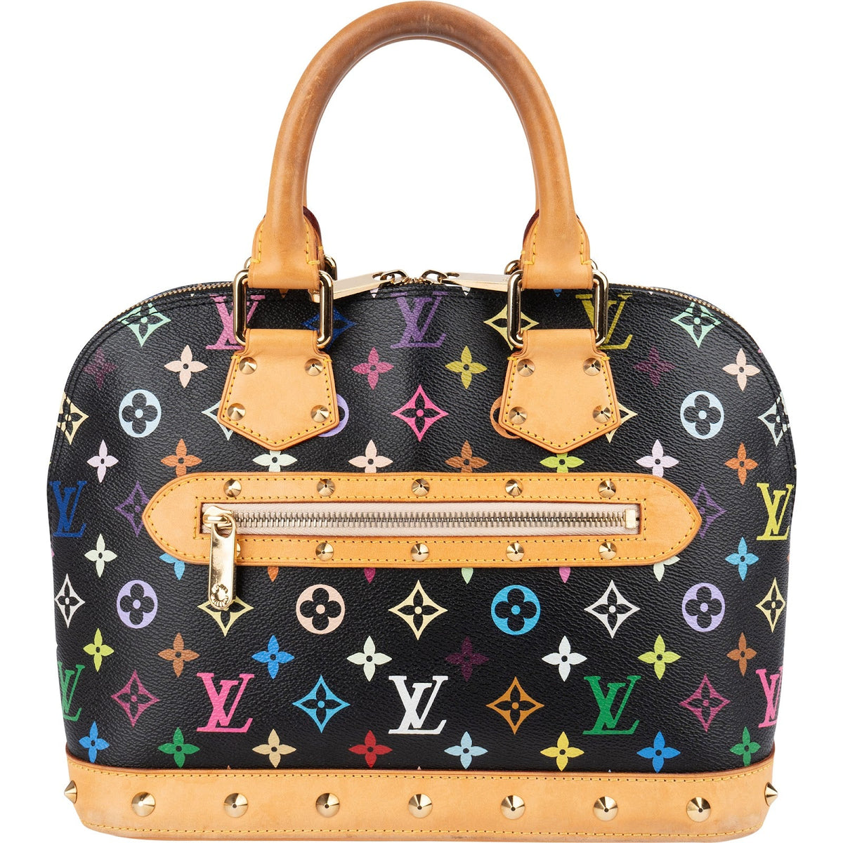 Louis Vuitton Canvas Monogram Murakami meerkleurige Alma PM handtas