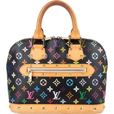 Louis Vuitton Canvas Monogram Murakami Multicolor Alma PM Handbag
