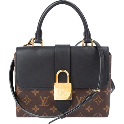 Louis Vuitton Monogram Canvas Leren Locky BB Handtas