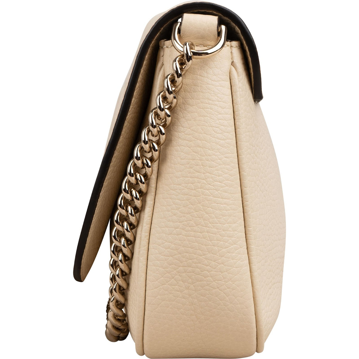 Borsa a tracolla Soho con pattina in pelle granulata Gucci