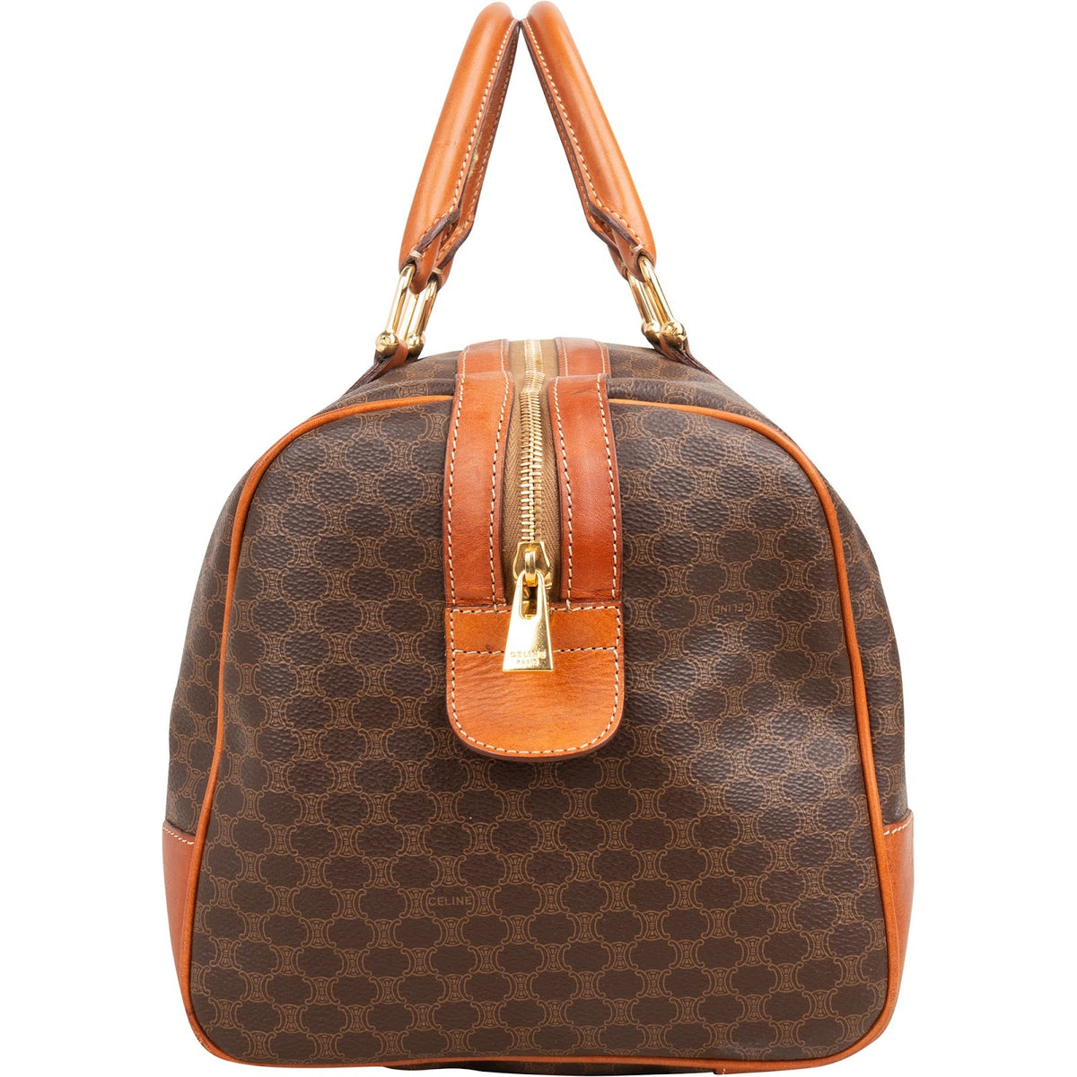 Sac de voyage Celine Boston 40 en toile monogram Macadam