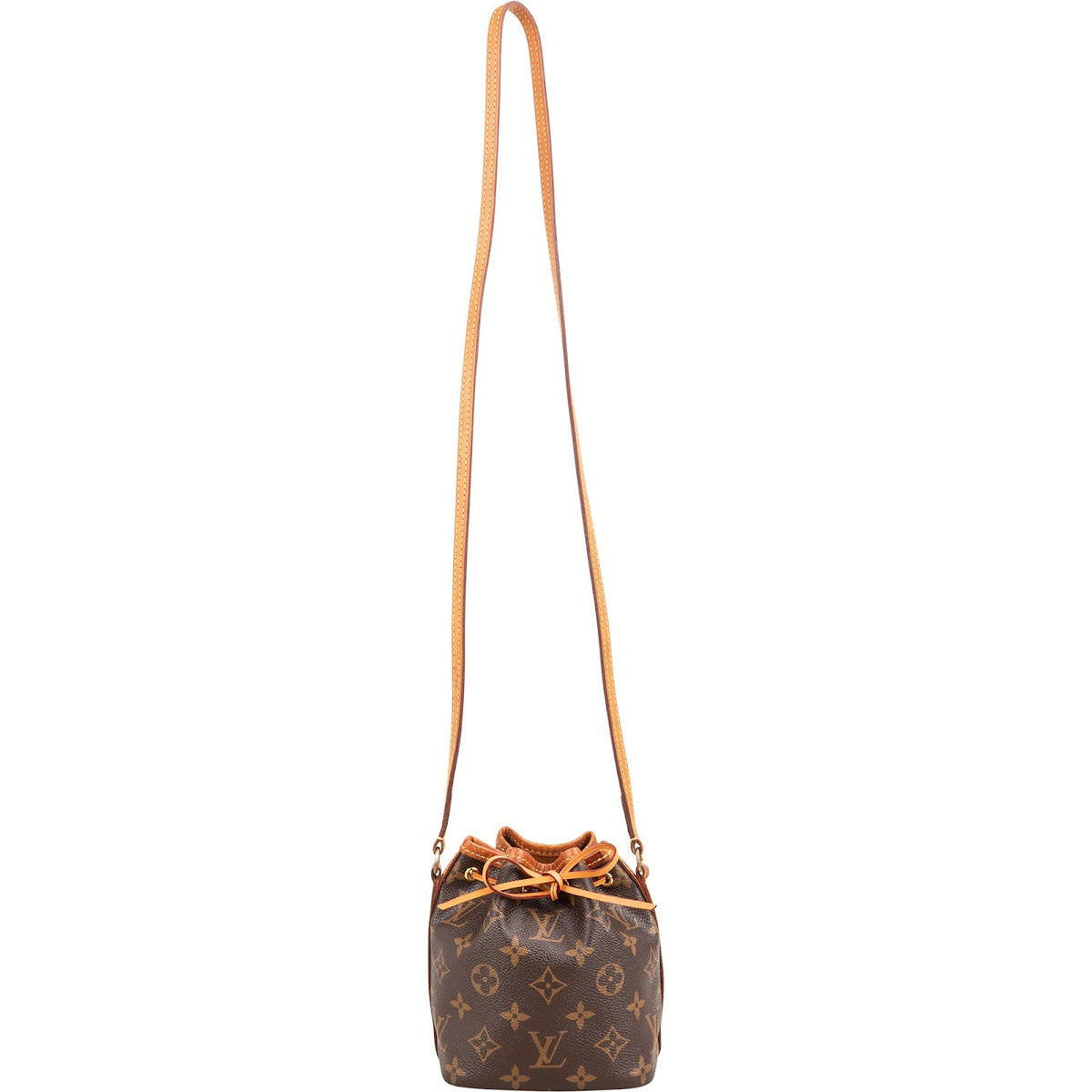 Louis Vuitton Monogram Canvas Nano Noé kleine crossbodytas