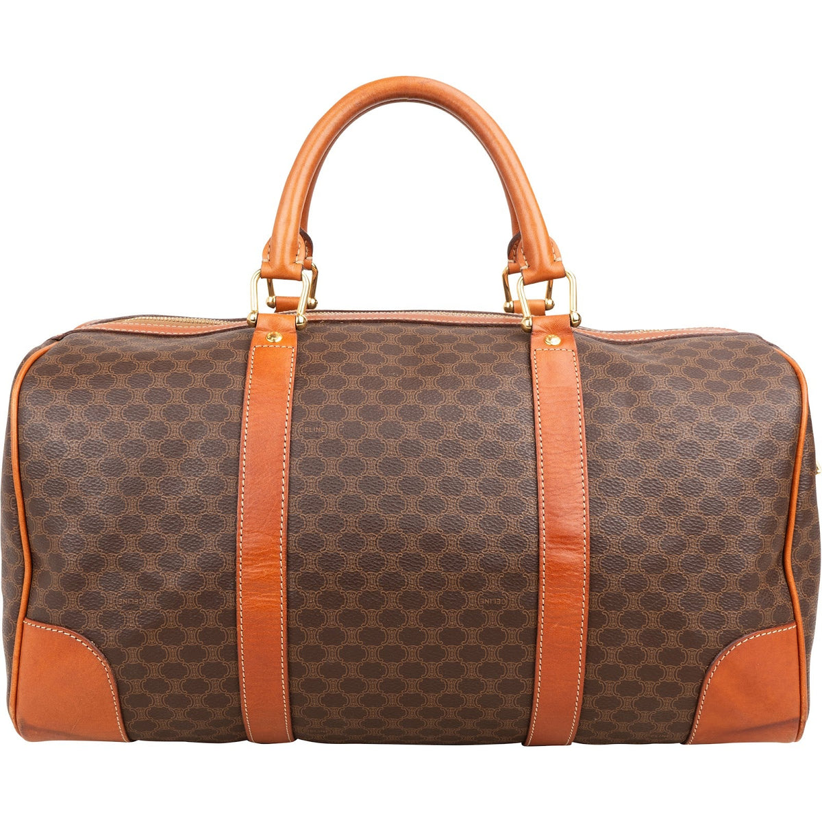 Sac de voyage Celine Boston 40 en toile monogram Macadam