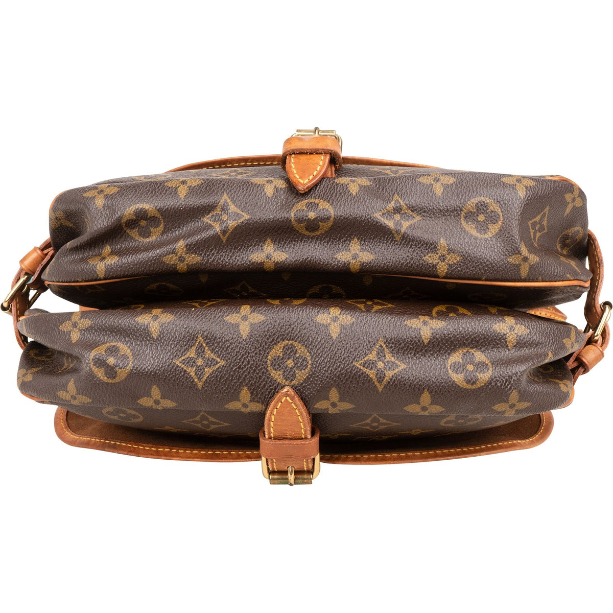 Bolso bandolera Louis Vuitton Monogram Canvas Saumur 30
