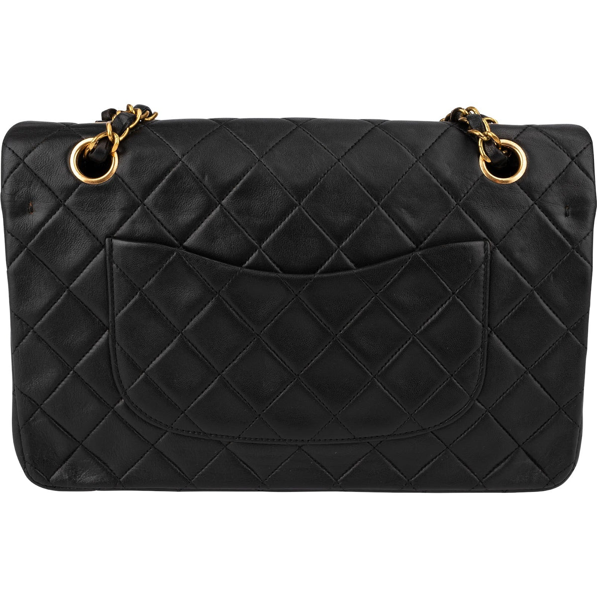 Chanel Lammleder Gold Medium Double Flap Schultertasche, Bild 4 von 16