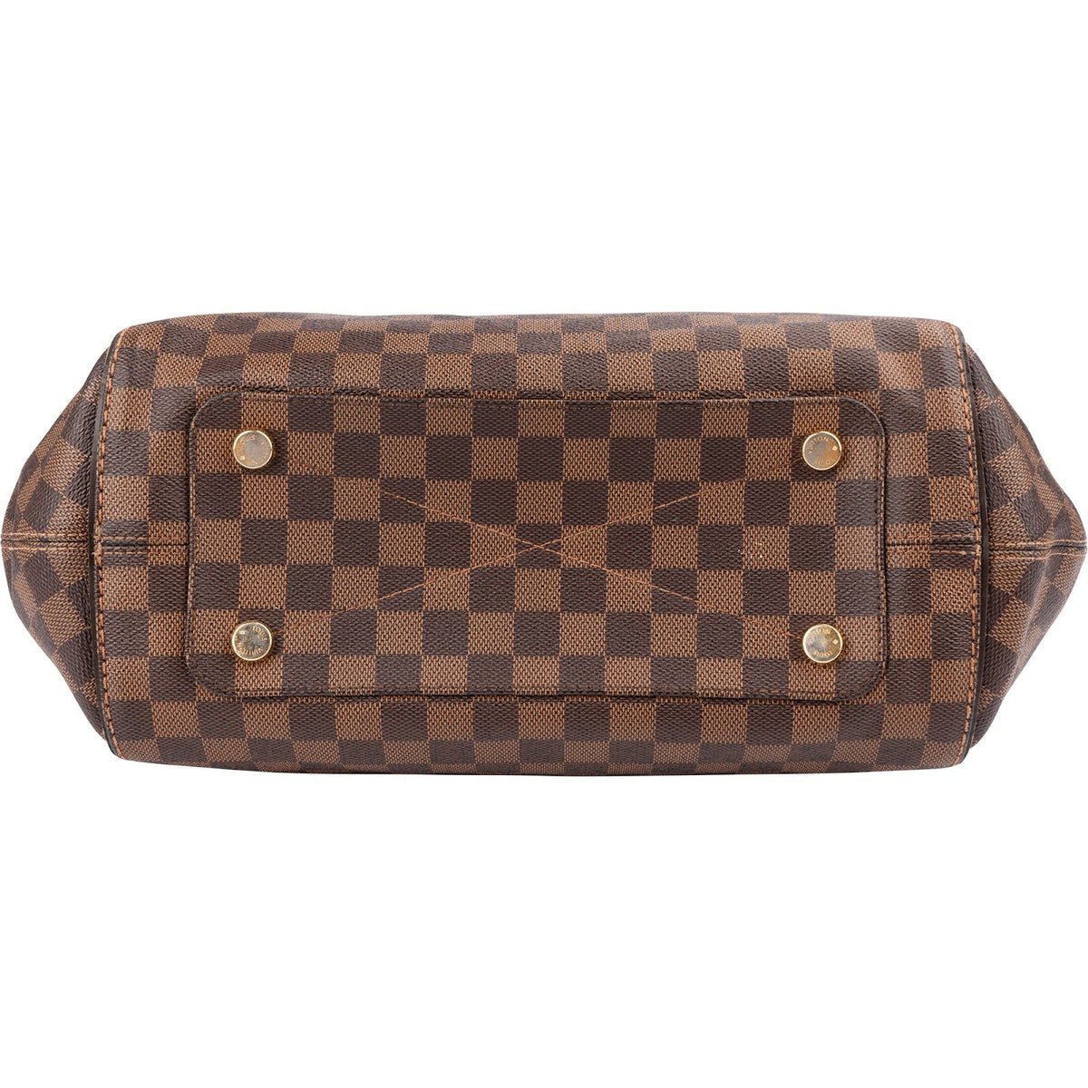 Sac à bandoulière Louis Vuitton Marylebone GM en toile Damier Ébène