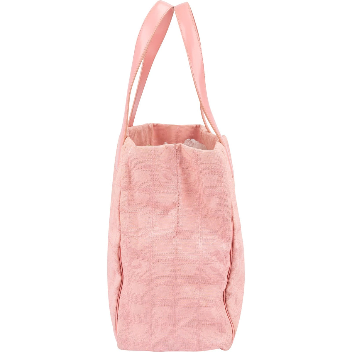 Chanel New Travel Line aus rosa Nylon – Ansicht 3