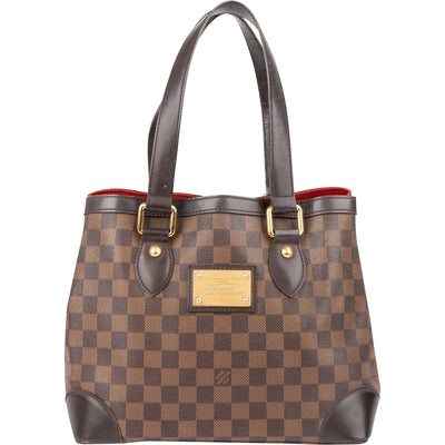 Borsa a mano Louis Vuitton Monogram Damier Ebene Hampstead PM
