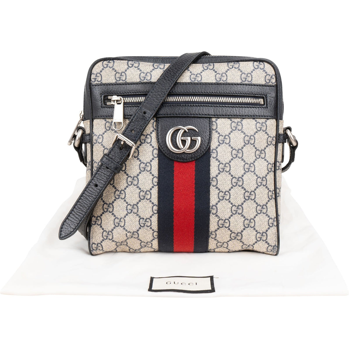 Bolso bandolera Gucci Monogram GG Supreme Ophidia