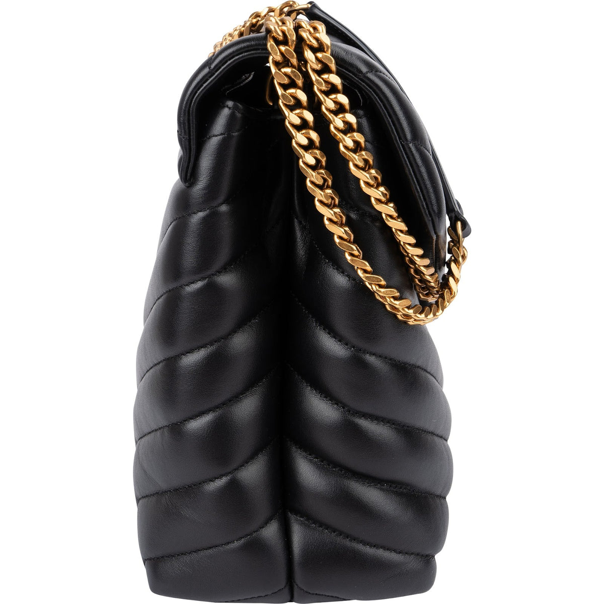 Borsa a tracolla media Loulou Saint Laurent in pelle trapuntata