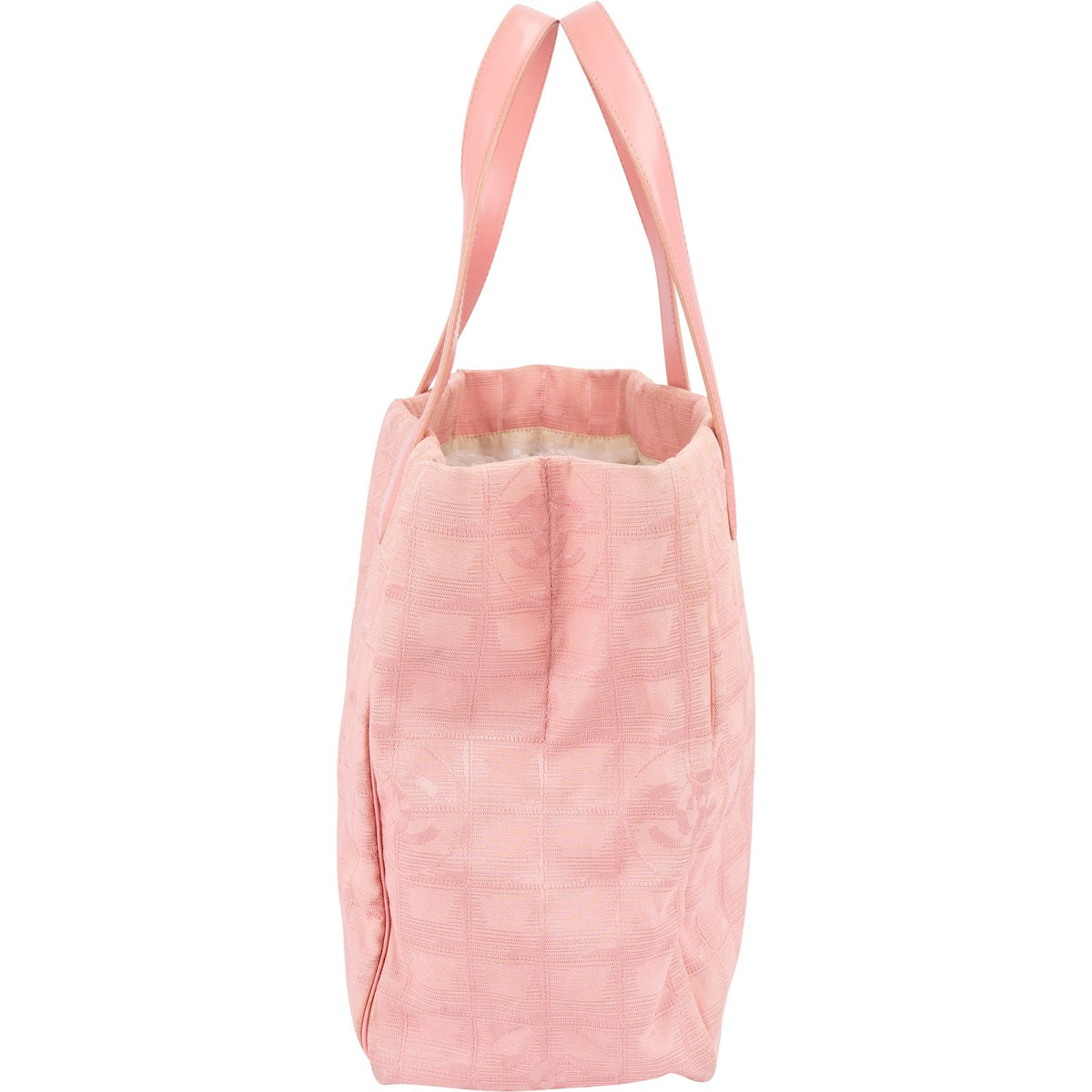 Chanel New Travel Line aus rosa Nylon – Ansicht 5
