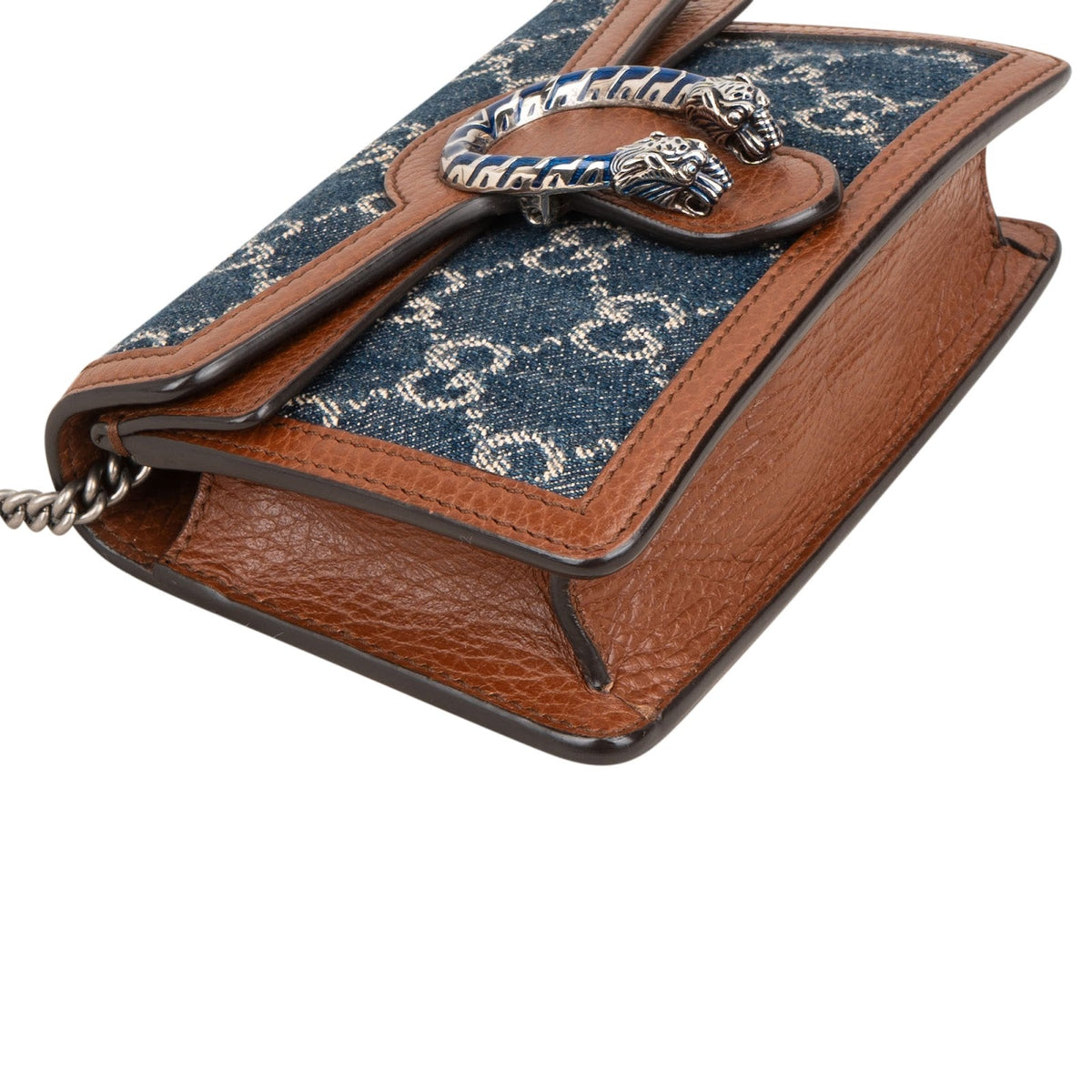 Gucci Denim GG Dionysus Super Mini Umhängetasche, Bild 7 von 10