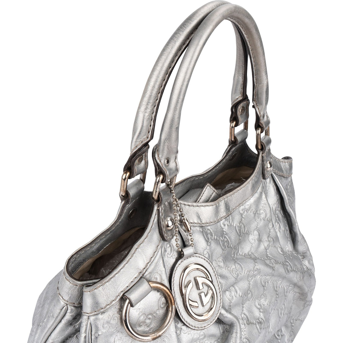 Gucci Guccissima Leder Sukey Handtasche, Bild 2 von 10
