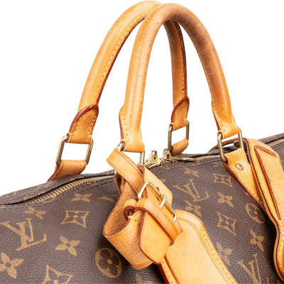 Louis Vuitton Monogram Canvas Keepall 55 Bandoulière Travel Bag