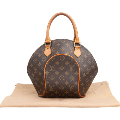 Sac à main Louis Vuitton Ellipse MM en toile Monogram
