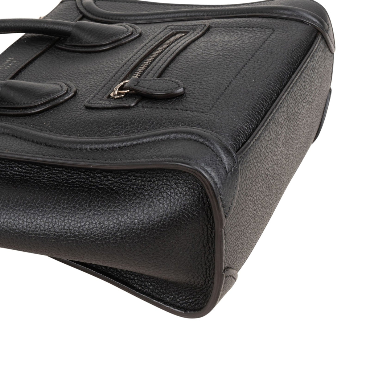 Sac bandoulière Céline Luggage en cuir de veau grainé