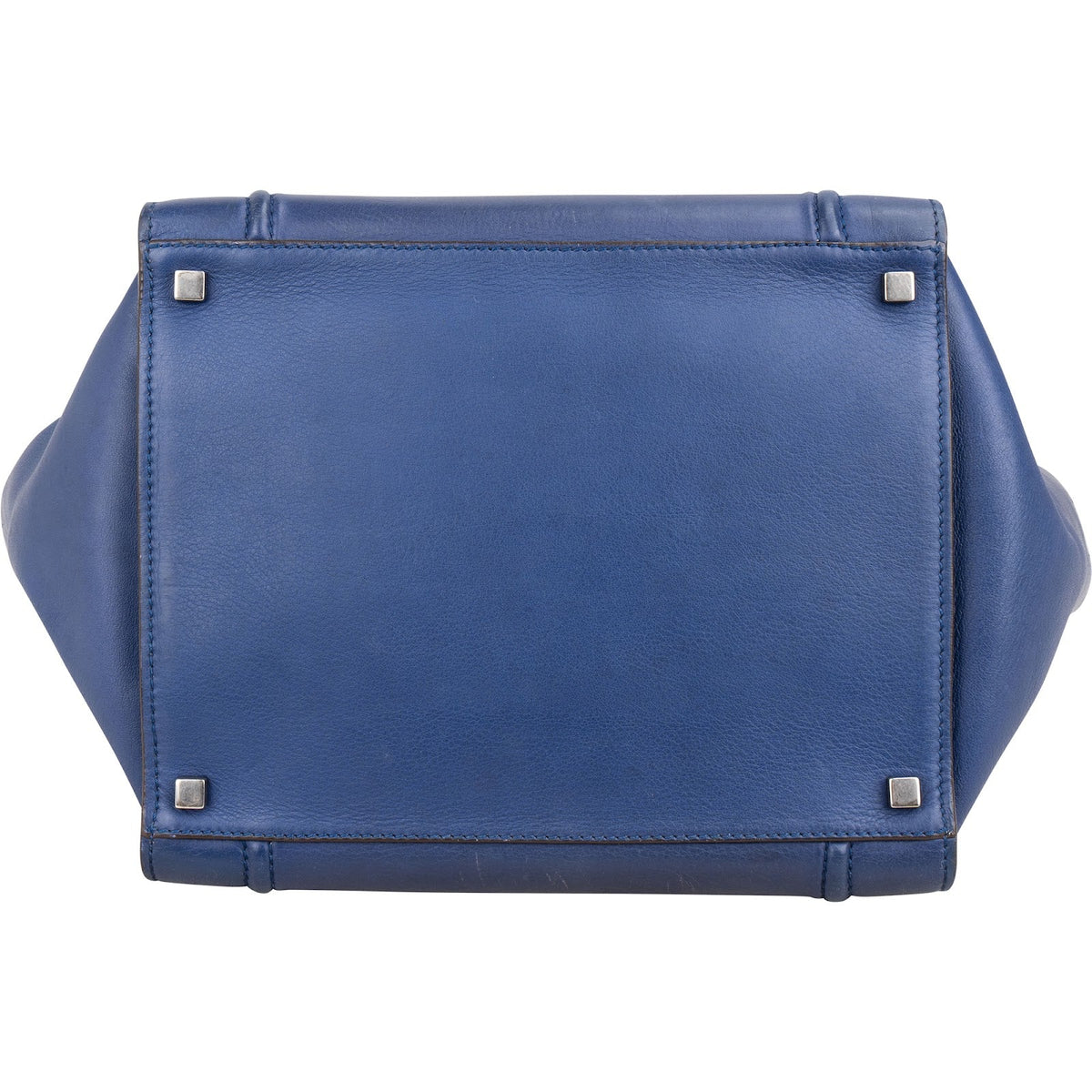 Borsa Phantom Céline in pelle blu