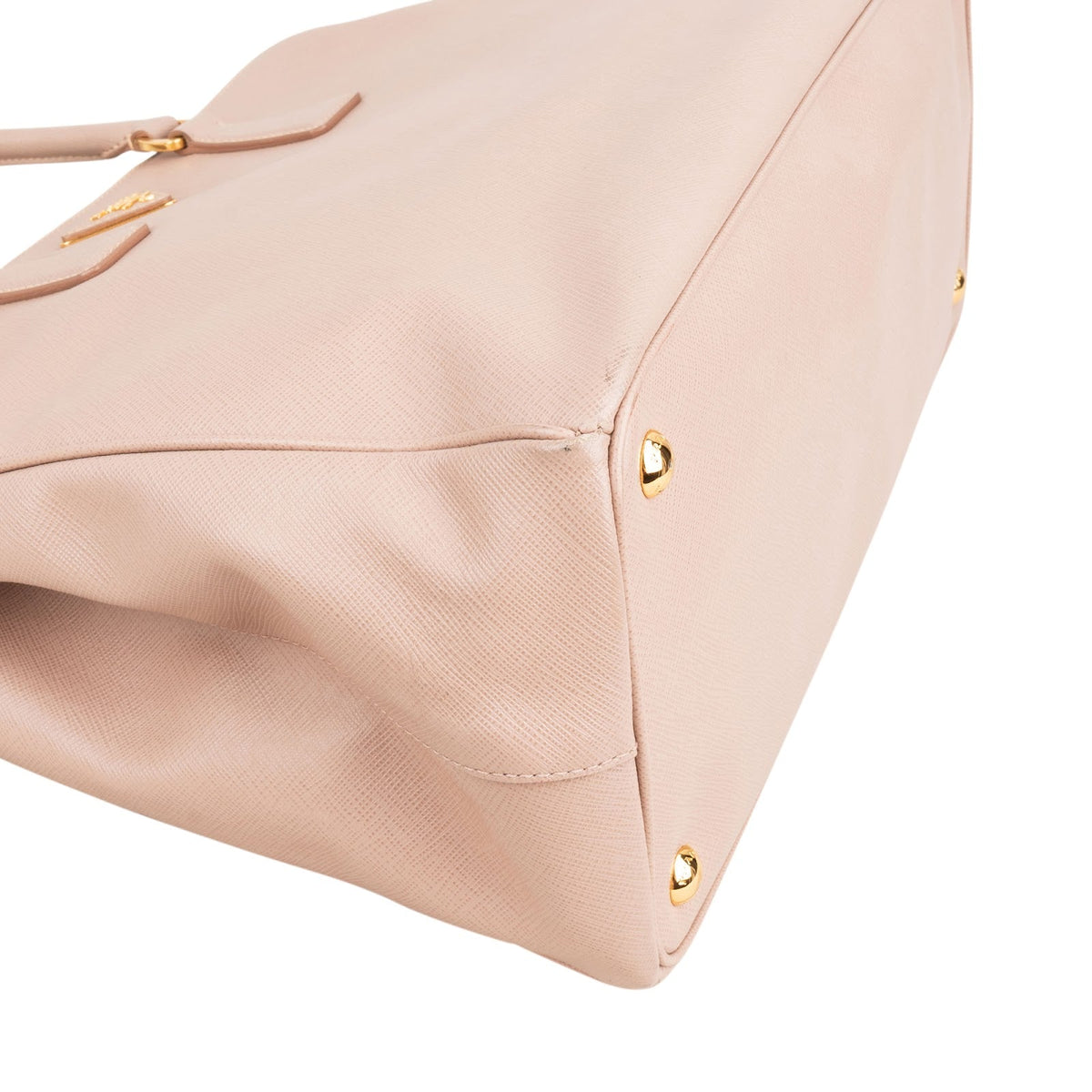Bolso de mano Prada Galleria Tote en piel Saffiano rosa