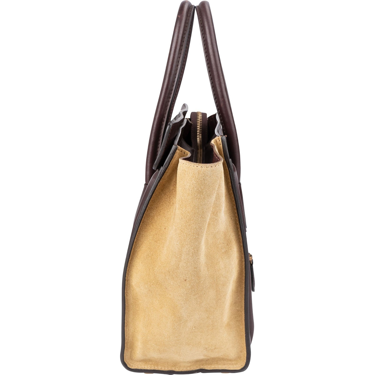 Borsa tote Luggage Céline in pelle di pitone tricolore