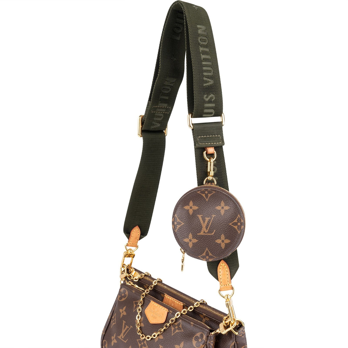 Sac bandoulière Multi Pochette Accessoires en toile Monogram Louis Vuitton