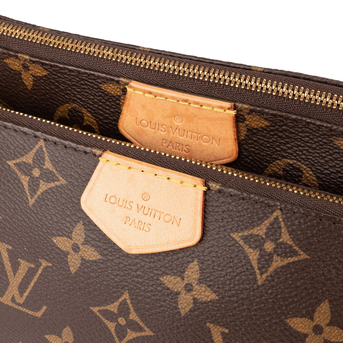 Borsa a tracolla Louis Vuitton Multi Pochette Accessoires in tela Monogram