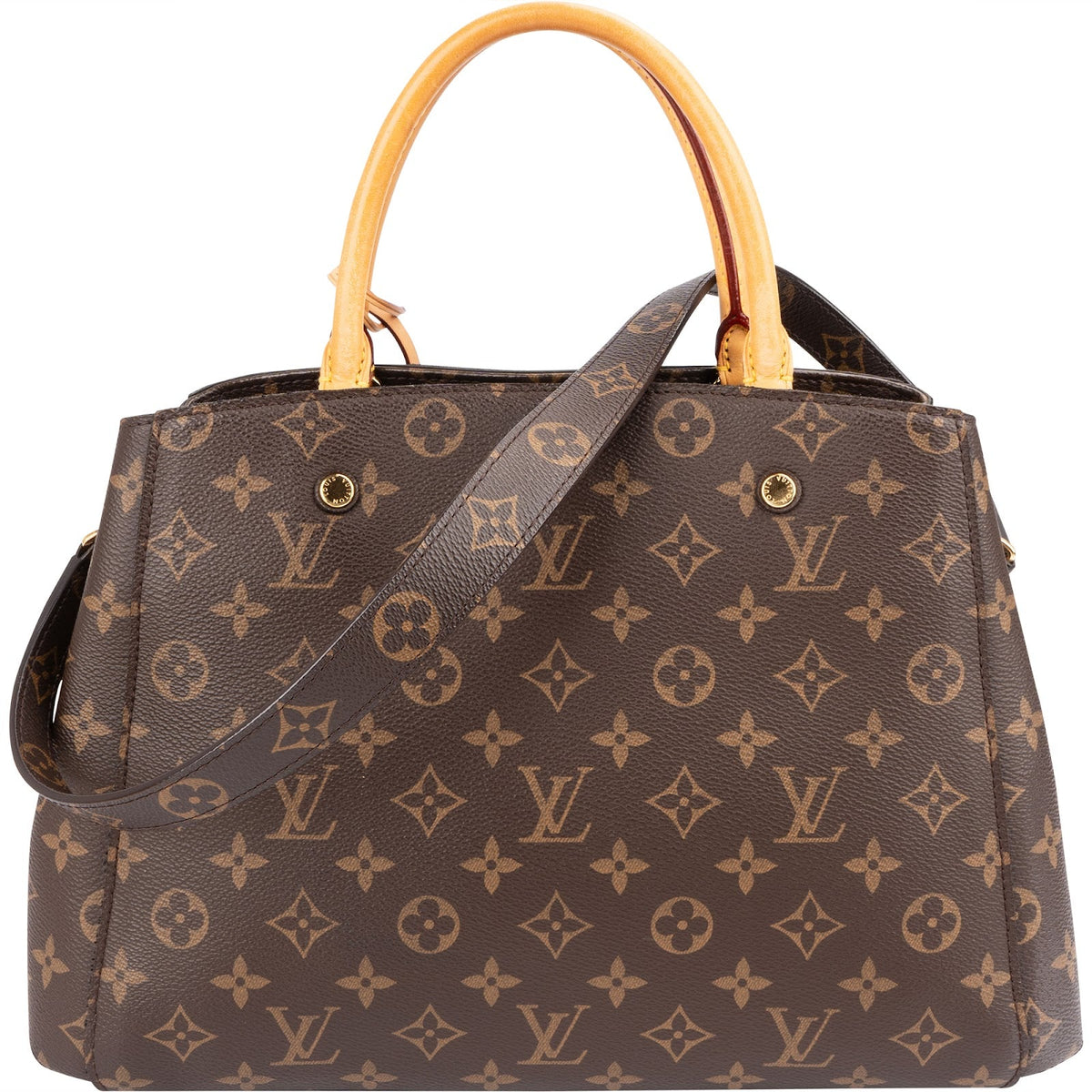 Louis Vuitton Monogram Canvas Montaigne MM crossbody tas