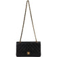 Chanel Lammleder Gold Medium Double Flap Schultertasche, Bild 11 von 15