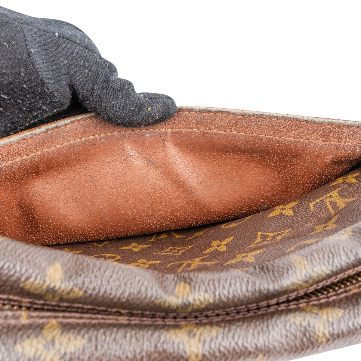 Borsa a tracolla Louis Vuitton Trocadéro 30 in tela Monogram