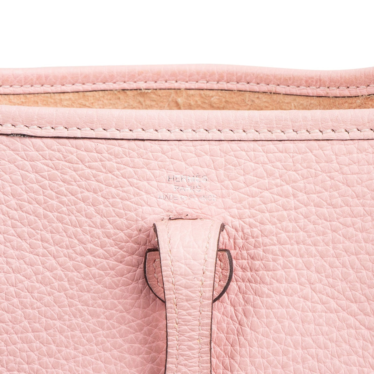 Hermès Rose Sakura Clemence Evelyne 16 Umhängetasche, Bild 10 von 10