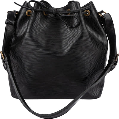 Louis Vuitton Black Epi Leather Petit Noé Shoulder Bag