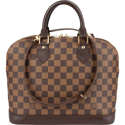 Louis Vuitton Monogram Damier Ebène Alma PM handtas