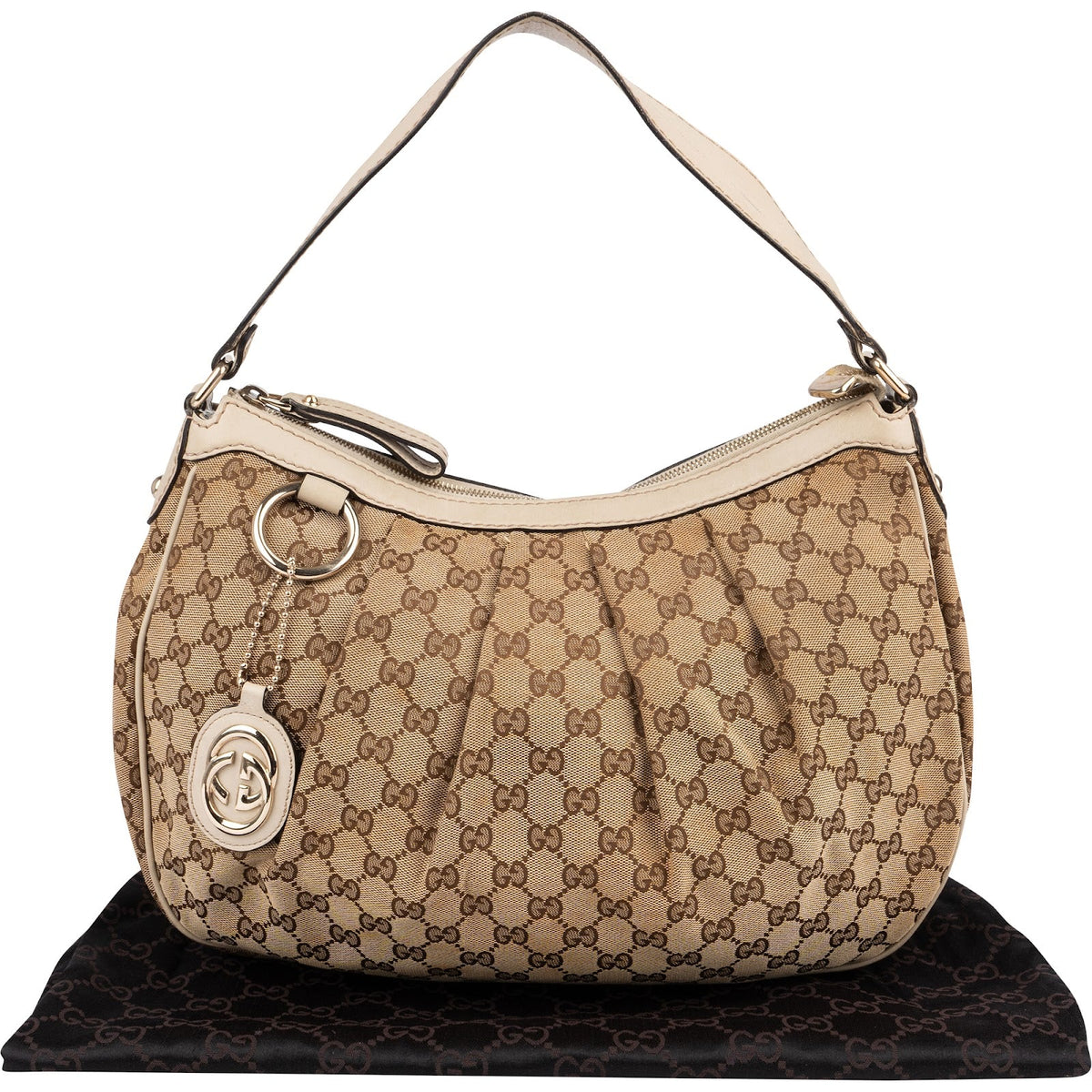 Gucci Monogram GG Canvas Sukey Schultertasche, Bild 2 von 11