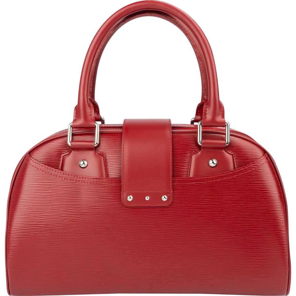 Louis Vuitton Montaigne GM aus rotem Epi-Leder – Ansicht 4