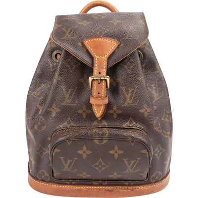 Zaino Louis Vuitton Montsouris PM in tela Monogram