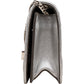Miu Miu Crossbody mit Kristallen aus silbernem Matelassé-Nappaleder – Ansicht 5