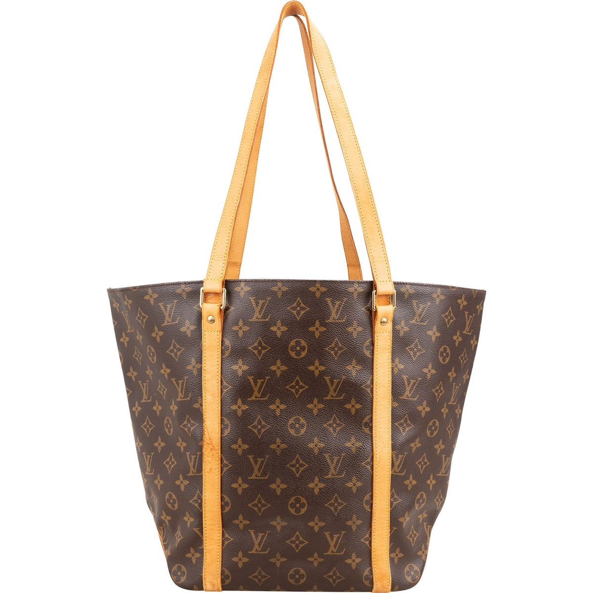 Louis Vuitton Canvas Sac Shopping Schultertasche, Bild 4 von 12
