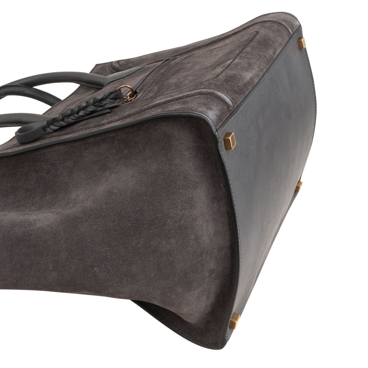 Sac à main Céline Phantom en daim et cuir