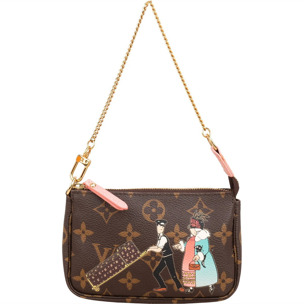 Borsa Mini Pochette Accessoires Monogram Illustre Louis Vuitton