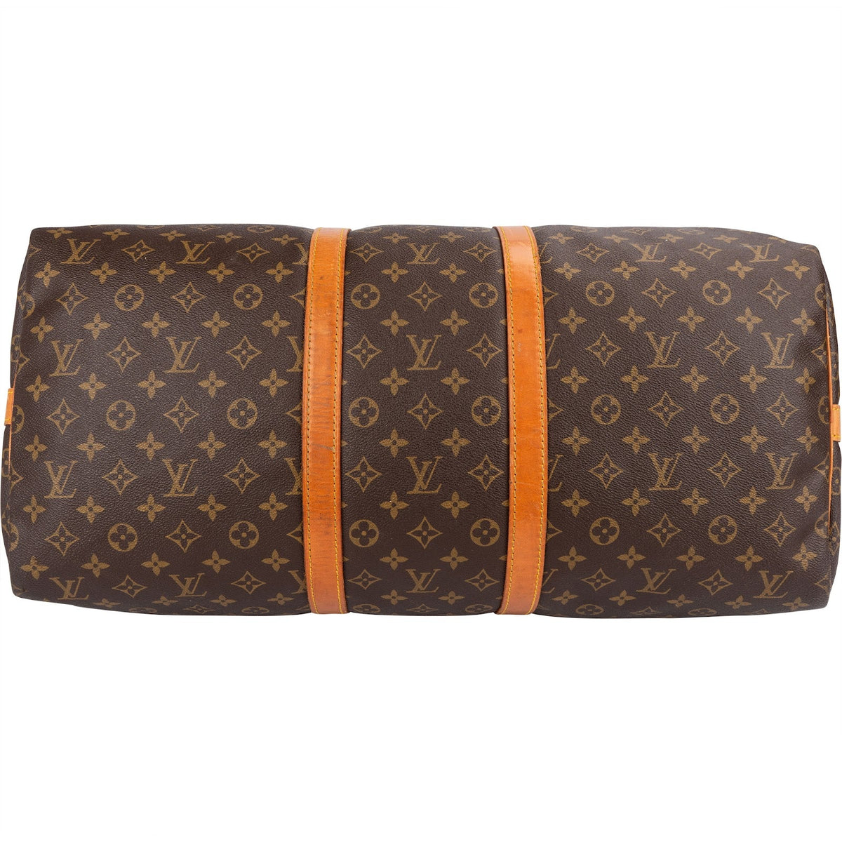 Bolsa de viaje Louis Vuitton Keepall 55 Bandoulière en lona Monogram