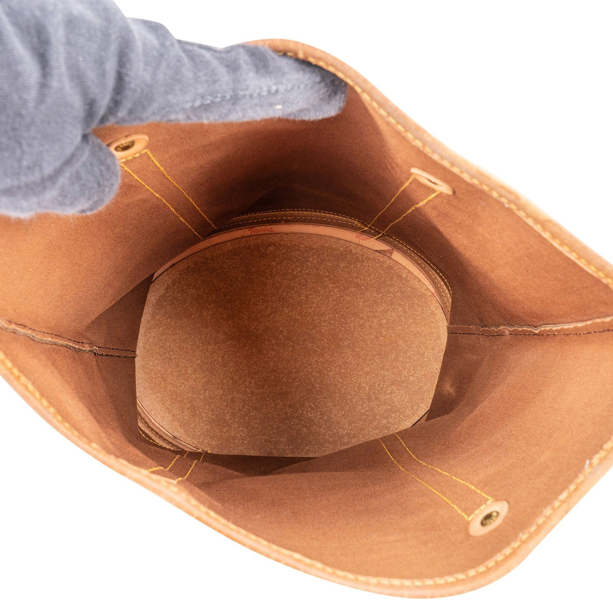 Sac à bandoulière Louis Vuitton Bucket GM en toile Monogram