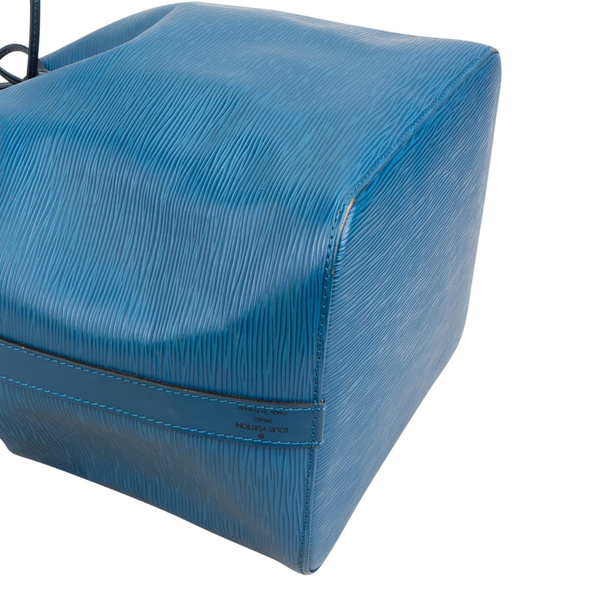 Sac à bandoulière Louis Vuitton Sac Noé Petit en cuir Epi bleu