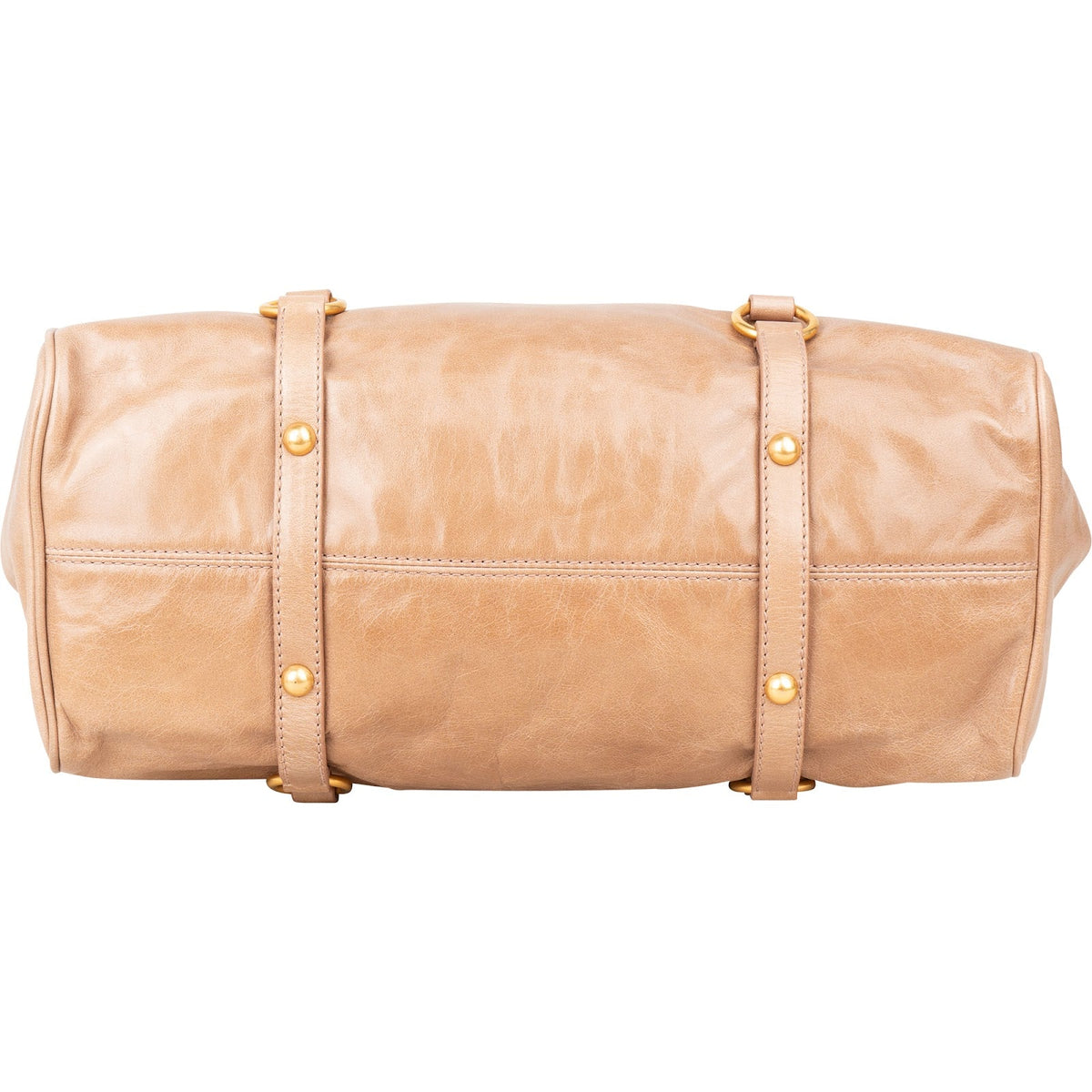 Borsa a mano Miu Miu Vitello Lux in pelle con fiocco