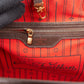 Louis Vuitton Neverfull MM aus Damier Ebene Canvas – Ansicht 10